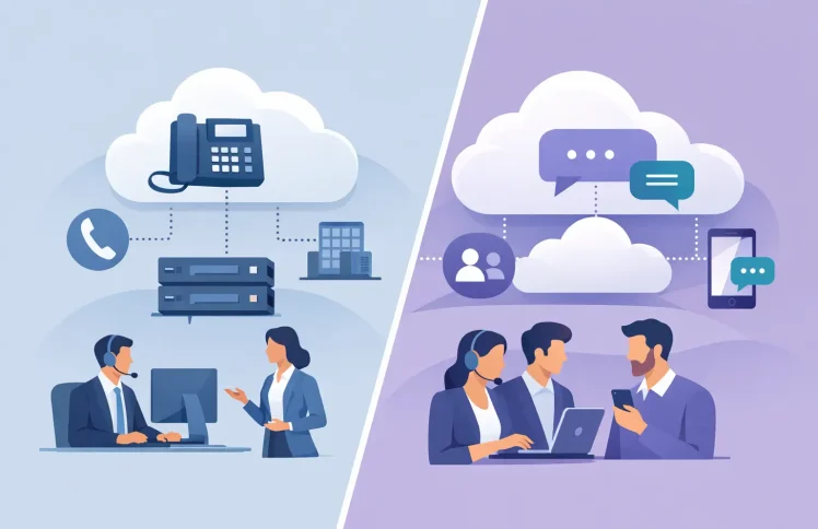Hosted PBX Versus UCaaS: Which Fits Your Team?