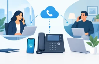 Hybrid Phone Deployment for Flexible Business Calls